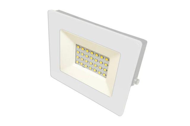 Прожектор LFL-2001 C01 (LED SMD 20Вт 230В 6500К) бел. Ultraflash 14128