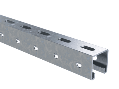 Профиль С-образный перфорир. 41х41 L300 сталь 2.5мм LAS гор. оцинк. DKC BPM4103HDZ