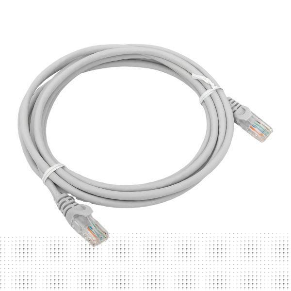 Патч-корд кат.5E UTP неэкранир. LSZH сер. 3.0м TERACOM PRO EKF TRP-5EUTP-LSH-3M-GY