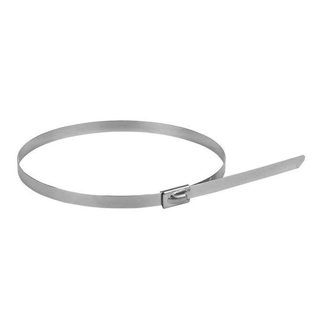 Хомут AISI 304 4.6х290 нерж. сталь FlexLock (уп.10шт) PROxima EKF plc-fl-tss-304-4.6x290-r