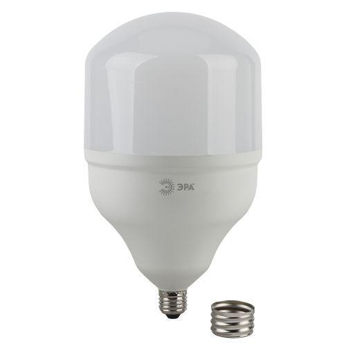 Лампа светодиодная высокомощная STD LED POWER T160-65W-6500-E27/E40 65Вт T160 колокол 6500К холод. бел. E27/E40 (переходник в компл.) 5200лм Эра Б0027924