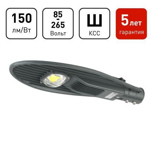 Светильник светодиодный пром. SPP-5-60-5K-W 620х245х70 60Вт 6600лм 5000К IP65 (Аналог ДКУ) консольный (КСС "Ш") ЭРА Б0029441