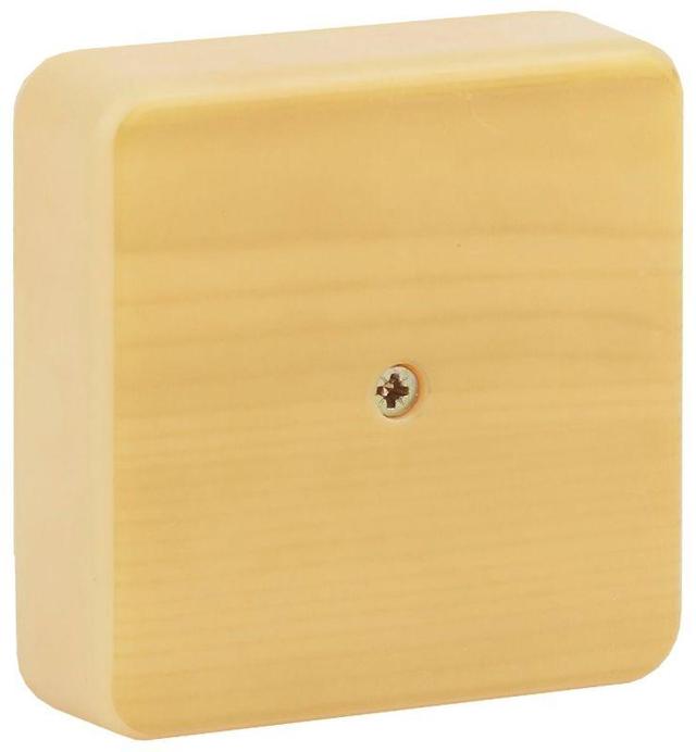 Коробка распаячная 100х100х30 (без клеммы) сосна IP40 Эра Б0031182