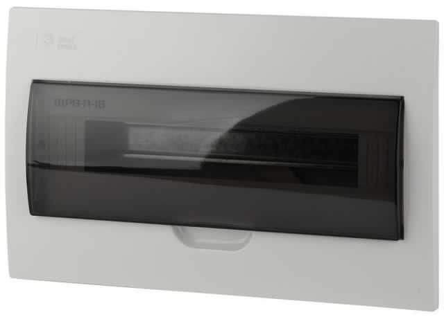 Бокс ЩРВ-П-18 мод. встраив. пластик IP41 SIMPLE NO-box_simple-plastic_18_flush ЭРА Б0041515