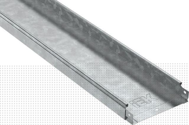 Лоток листовой неперфорированный 200х50 L3000 сталь 1.2мм HDZ IEK CLN10-050-200-120-3-M-HDZ