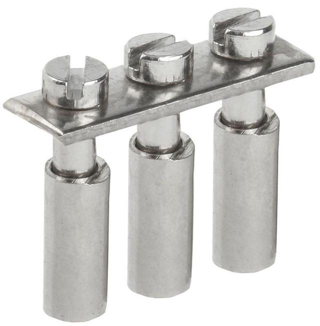 Перемычка центральная для КВИ-6кв.мм 3PIN IEK YZN30Q-006-3P