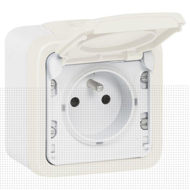 Коробка установочная ОП 1-м Plexo бел. Leg 069689