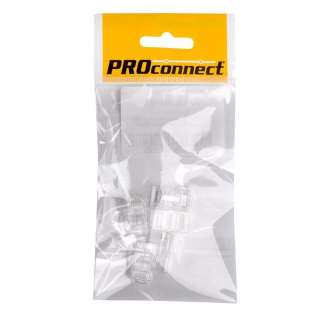 Джек штекер 8Р8С CAT 5е эконом (уп.5шт) PROCONNECT 05-1021-6-9