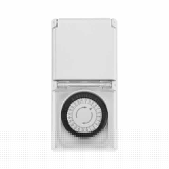 Розетка с механическим таймером в защитном корпусе RX-23 IP44 Rexant 11-6003