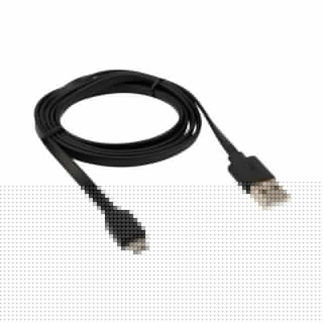 Кабель USB универс. microUSB шнур плоский 1м черн. Rexant 18-4270