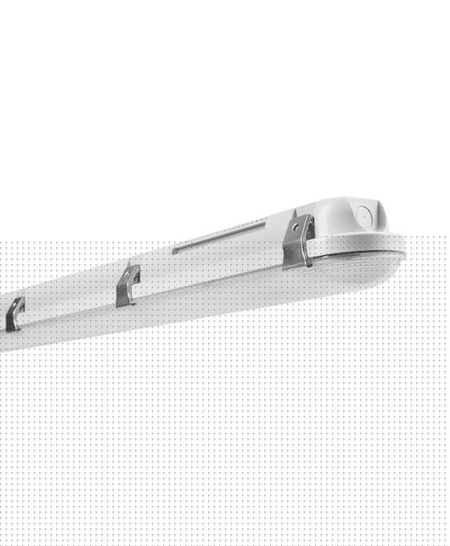 Светильник светодиодный DAMP PROOF ДСП 30Вт 4000К 3500лм IP65 1.5м сер. LEDVANCE 4058075079939