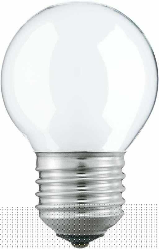 Лампа накаливания Stan 60Вт E27 230В P45 FR 1CT/10X10 Philips 926000003568