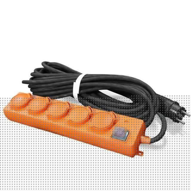 Удлинитель-шнур 5х20м с заземл. 16А IP44 У10-026 КГ 3х1.5 с выкл. с индикатором сети с защ. крышкой UNIVersal 9634139